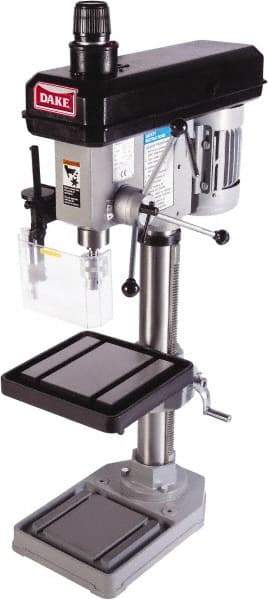 Dake - 18" Swing, Variable Speed Pulley Drill Press - Variable Speed, 1/2 hp, Single Phase - Makers Industrial Supply