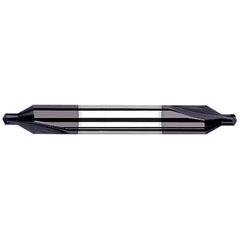 Harvey Tool - #4 120° 5/16" Body Diam Solid Carbide Combo Drill & Countersink - Exact Industrial Supply