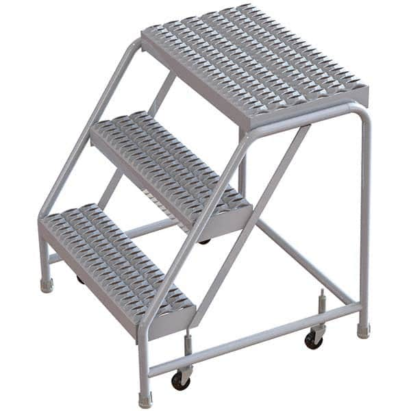 TRI-ARC - Rolling & Wall Mounted Ladders & Platforms Type: Rolling Warehouse Ladder Style: Rolling Safety Ladder - Makers Industrial Supply