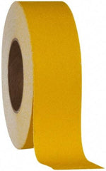 NMC - Yellow Solid Color Anti-Slip Vinyl Tape - 2" Wide x 60' Long x 0.02" Thick, General Traffic - Makers Industrial Supply