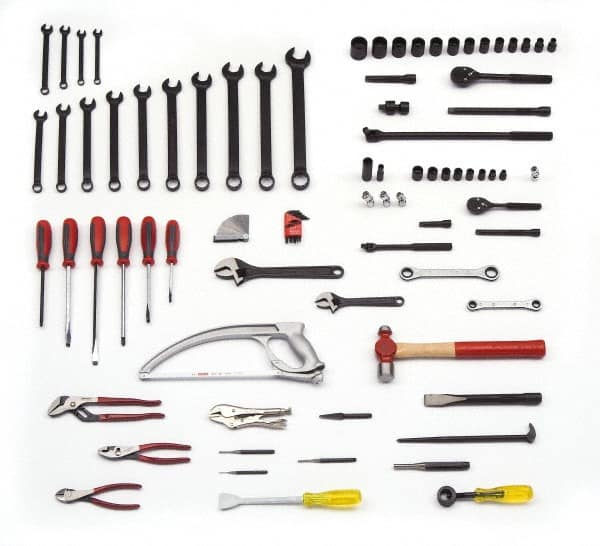 Proto - 89 Piece Railroad Tool Set - Tools Only - Makers Industrial Supply