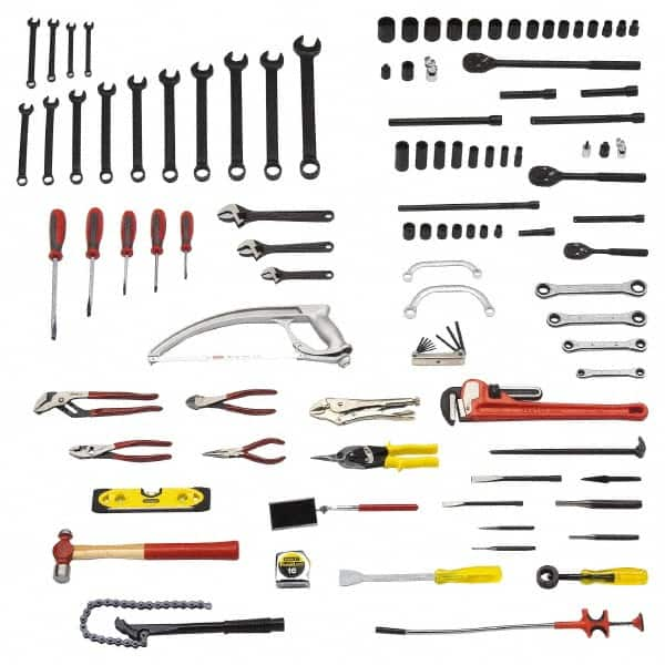 Proto - 107 Piece Railroad Tool Set - Tools Only - Makers Industrial Supply