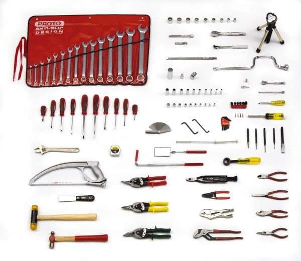 Proto - 116 Piece Aviation Tool Set - Tools Only - Makers Industrial Supply