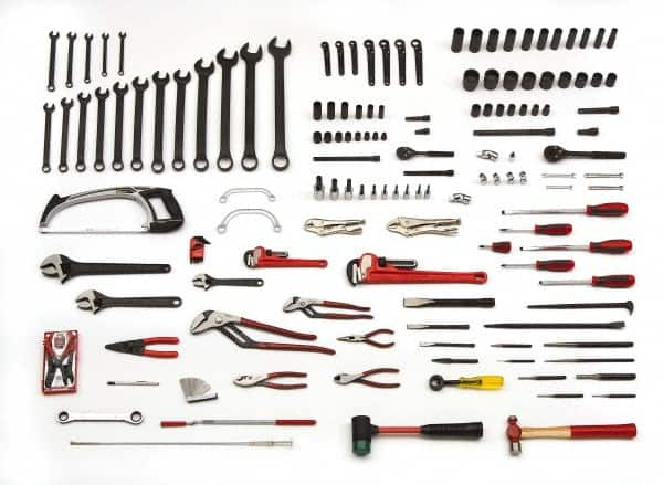 Proto - 172 Piece Railroad Tool Set - Tools Only - Makers Industrial Supply