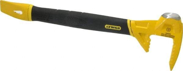 Stanley - 15" OAL Functional Utility Bar - 5" Tip Width, Forged Steel - Makers Industrial Supply