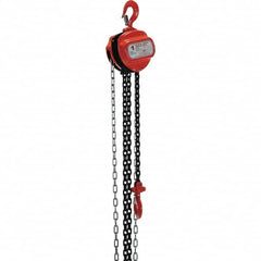 Vestil - 2,000 Lb Lifting Capacity, 10' Lift Height, Hand Hoist - Made from Chain - Makers Industrial Supply