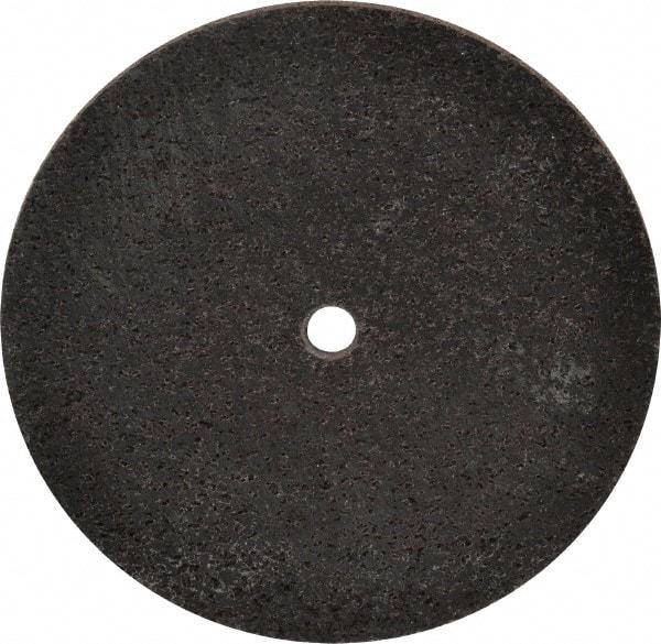 Brite Star - 6" Diam, 1/4" Face Width, 1/2" Center Hole, Medium Grade, Aluminum Oxide Deburring Wheel - Unitized, Soft Density 2 Grade, 5,000 RPM - Makers Industrial Supply