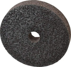 Brite Star - 6" Diam, 1" Face Width, 1" Center Hole, Medium Grade, Aluminum Oxide Deburring Wheel - Unitized, Soft Density 2 Grade, 5,000 RPM - Makers Industrial Supply