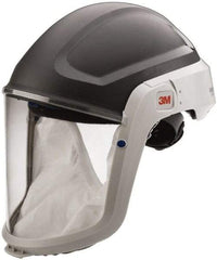 3M - PAPR Compatible Hard Hat with Face Shield - Compatible with Breathe Easy, GVP, TR-300, M-series - Makers Industrial Supply