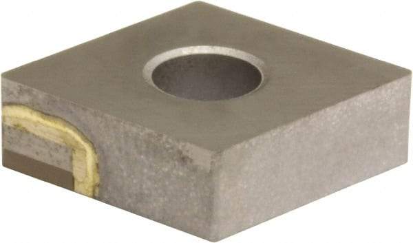 Sumitomo - CNMA432 Grade BN2000 PCBN Turning Insert - Uncoated, 80° Diamond, 1/2" Inscr Circle, 3/16" Thick, 1/32" Corner Radius - Makers Industrial Supply