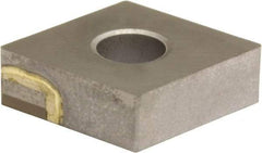 Sumitomo - CNMA431 Grade BN250 PCBN Turning Insert - Uncoated, 80° Diamond, 1/2" Inscr Circle, 3/16" Thick, 1/64" Corner Radius - Makers Industrial Supply