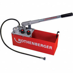 Rothenberger - Pressure, Cooling & Fuel System Test Kits Type: Pressure Pump Applications: Water Lines; Leak Testing; Compression Testing - Makers Industrial Supply