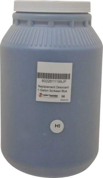 PRO-SOURCE - 1 Gal Air Dryer Jug Sorbead Blue Desiccant - For Use with Jupiter Pneumatics Desiccant Dryers - Makers Industrial Supply