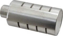 PRO-SOURCE - 3/4 Male NPT, 1-5/8" Hex, 4-5/8" OAL, Muffler - 300 Max psi, 70 CFM, Aluminum - Makers Industrial Supply