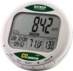 Extech - -14 to 140°F, 0 to 99.9% Humidity Range, Air Quality Monitor - Makers Industrial Supply