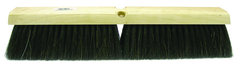 24" Horse Hair Medium Sweeping - Broom Without Handle - Makers Industrial Supply
