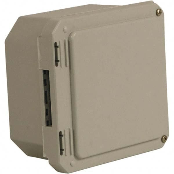 Wiegmann - NEMA 4X Fiberglass Standard Enclosure with Continuous Hinge Cover - Makers Industrial Supply