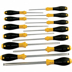 Wiha - 13 Piece Ball Hex Screwdriver Set - Comes in Box - Makers Industrial Supply