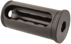 Interstate - 5/8" ID, 1-3/4" OD, 3-1/2" Length Under Head, Type C Lathe Tool Holder Bushing - 3/16" Head Thickness, 3-1/8" Slot Length - Exact Industrial Supply