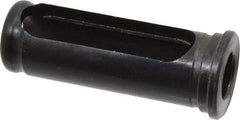 Interstate - 5/8" ID, 1" OD, 2-3/4" Length Under Head, Type C Lathe Tool Holder Bushing - 3/16" Head Thickness, 2-3/8" Slot Length - Exact Industrial Supply