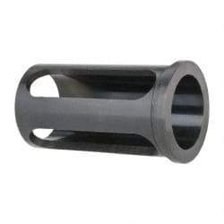 Interstate - 2" ID, 2-1/2" OD, 4-1/2" Length Under Head, Type C Lathe Tool Holder Bushing - 4-1/8" Slot Length - Exact Industrial Supply