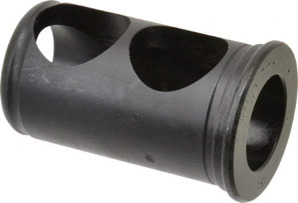 Interstate - 1" ID, 1-1/2" OD, 2-1/2" Length Under Head, Type J Lathe Tool Holder Bushing - 3/16" Head Thickness - Exact Industrial Supply