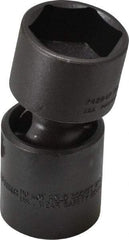 Proto - 1/2" Drive 1-1/16" Standard Universal Impact Socket - 6 Points, 3" OAL - Makers Industrial Supply