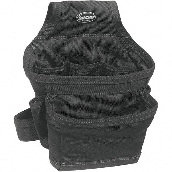 Bucket Boss - 11 Pocket General Purpose Holster - Ballistic Nylon, Black - Makers Industrial Supply