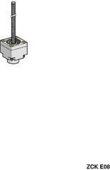 Telemecanique Sensors - 3.7 Inch Long, Limit Switch Head - For Use with ZCK Limit Switches - Makers Industrial Supply