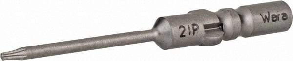 Wera - 4mm Drive, Torx Plus Precision Screwdriver Bit - 1-9/16" OAL - Makers Industrial Supply