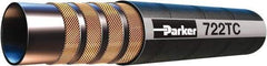 Parker - -10 Hose Size, 5/8" ID x 1.06" OD, 4,000 psi Work Pressure Hydraulic Hose - 4" Radius, Synthetic Rubber, -40°F to 257°F - Makers Industrial Supply