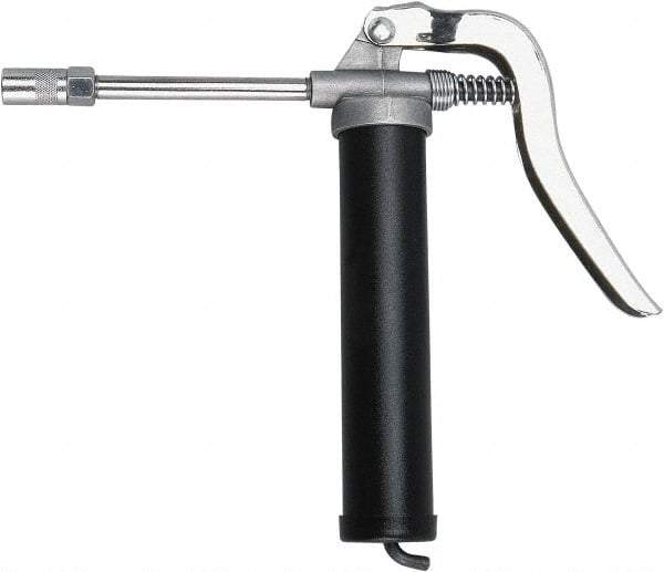 PRO-LUBE - 3,000 Max psi, Rigid Pistol Grease Gun - 3 oz Capacity, 1/8 Thread Outlet, 67 Strokes per oz, Cartridge Fill - Makers Industrial Supply