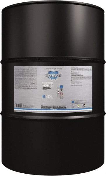 Sprayon - 55 Gallon Drum Electrical Grade Cleaner/Degreaser - 85°F Flash Point, Flammable, Food Grade - Makers Industrial Supply