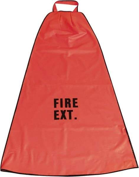 Singer Safety - Fire Extinguisher Covers Maximum Extinguisher Capacity (Lb.): 50.00 Minimum Extinguisher Capacity (Lb.): 75.00 - Makers Industrial Supply