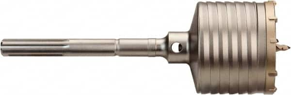 Milwaukee Tool - 4" Diam, SDS-Max Shank, Carbide-Tipped Rotary & Hammer Drill Bit - Makers Industrial Supply