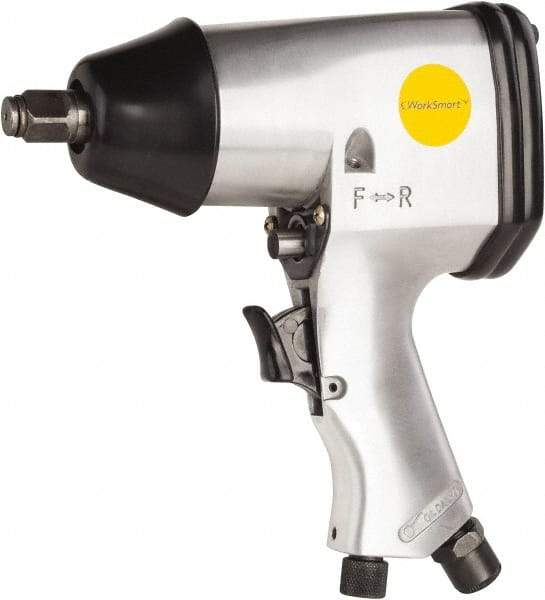 Value Collection - 1/2" Drive, 7,000 RPM, 25 to 200 Ft/Lb Torque Impact Wrench - Pistol Grip Handle, 600 IPM, 4 CFM, 90 psi, 1/4" NPT Inlet - Makers Industrial Supply