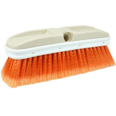 9-1/2″ Truck Wash Brush, Flagged Orange Polystyrene Fill - Makers Industrial Supply