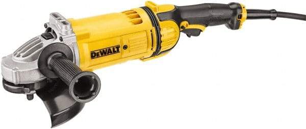 DeWALT - 7" Wheel Diam, 8,500 RPM, Corded Angle & Disc Grinder - 5/8-11 Spindle, 120 Volts - Makers Industrial Supply