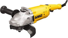 DeWALT - 7" Wheel Diam, 8,500 RPM, Corded Angle & Disc Grinder - 5/8-11 Spindle, 120 Volts - Makers Industrial Supply