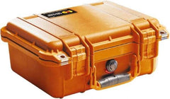 Pelican Products, Inc. - 11-5/8" Wide x 6" High, Clamshell Hard Case - Orange, Polyethylene - Makers Industrial Supply