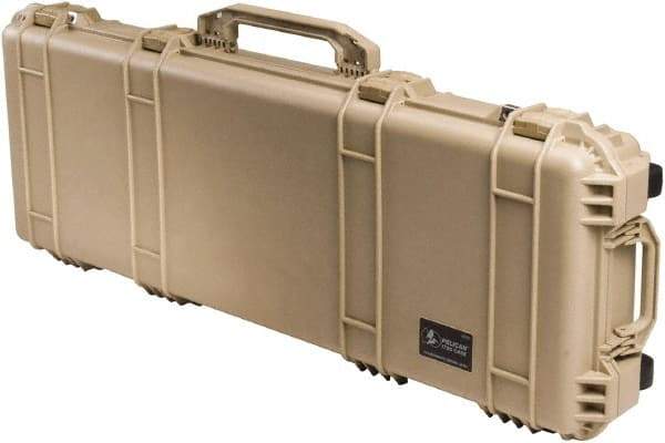 Pelican Products, Inc. - 16" Wide x 6-1/8" High, Long Gun Case - Tan, Polyethylene - Makers Industrial Supply