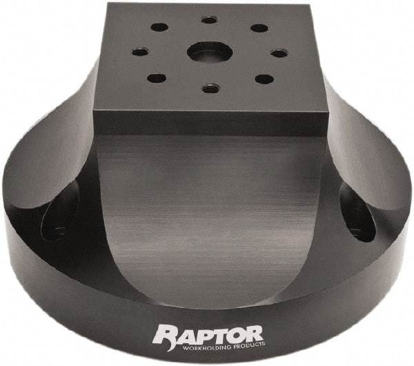 Raptor Workholding - 11.95" Jaw Width, 6" High Riser - For Use with 4 & 5 Axis Workholding Systems - Makers Industrial Supply