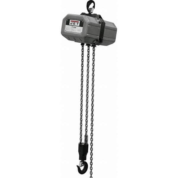 Jet - Electric Hoists Type: Electric Hoist Load Capacity (Ton): 1 - Makers Industrial Supply