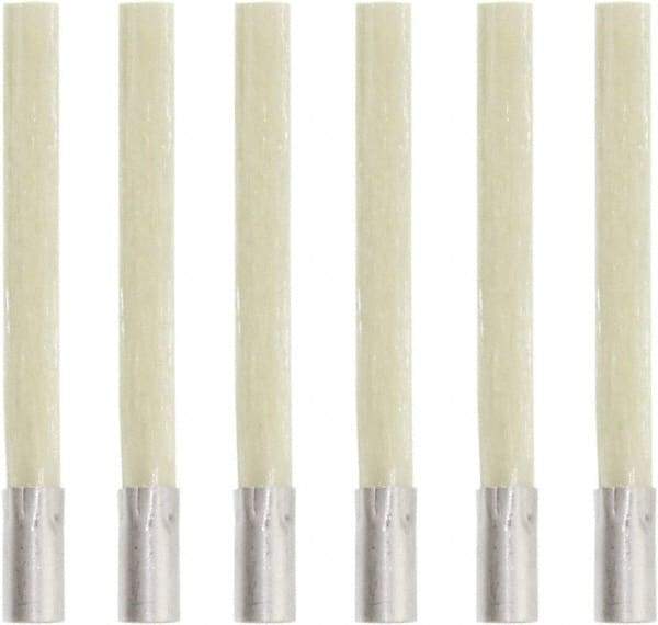 Value Collection - Glass Fiber Scratch Brush Tip Refill - 4-45/64" Brush Length, 4-45/64" OAL, 1-13/64" Trim Length - Makers Industrial Supply