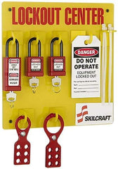 Ability One - Equipped Lockout Device & Tag Station - Makers Industrial Supply