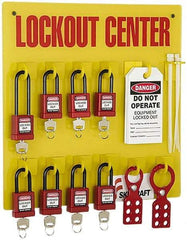 Ability One - Equipped Lockout Device & Tag Station - Makers Industrial Supply