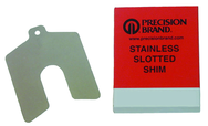 5X5 .005 SLOTTED SHIM PACK OF 20 - Makers Industrial Supply