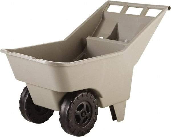 Rubbermaid - 3.25 Cu Ft Capacity Wheelbarrow with Poly Wheel - Makers Industrial Supply