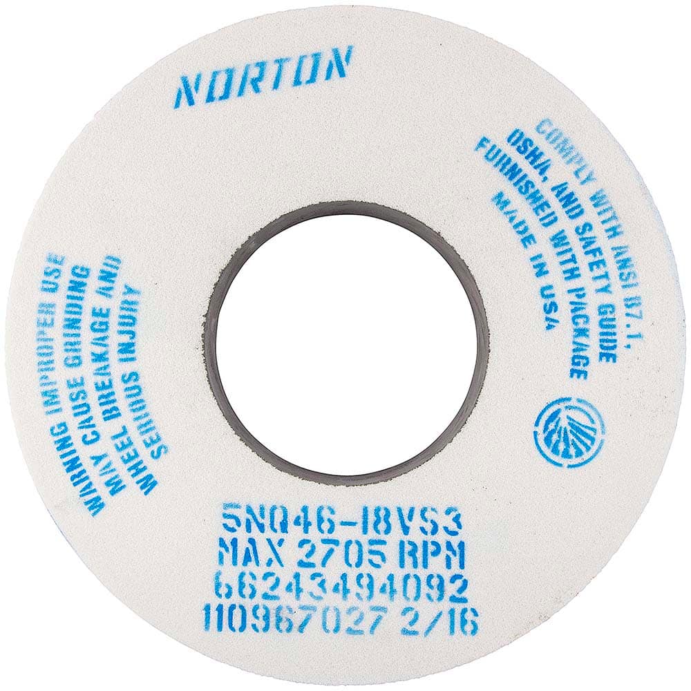 Norton - Tool & Cutter Grinding Wheels Wheel Type: Type 1 Wheel Diameter (Inch): 12 - Makers Industrial Supply