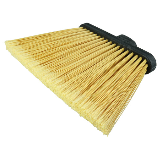 9″ Industrial Sweep, Flagged PET Fill - Makers Industrial Supply